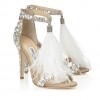 Jimmy Choo crystal-embellished tassel sandals $1,875