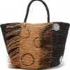 SENSI STUDIO Frayed woven toquilla straw tote £235