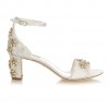 Dolce &amp;amp; Gabbana daisy crystal-embellished brocade sandals $1,445