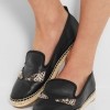 FENDI Bag Bugs python-trimmed leather espadrilles £380