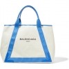 BALENCIAGA Cabas leather-trimmed canvas tote £545