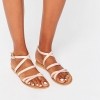 ASOS FLUXE Leather Flat Sandals €22.53