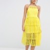 River Island Premium Lace Midi Prom Dress £75.00