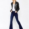 ASOS Bell Flare Jeans in Deep Blue £8.50