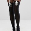 ASOS Halloween Glow In the Dark Skeleton Hand Suspender Tights £10.00