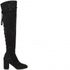 Elie Saab suede over-the-knee boots