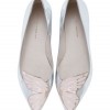 SOPHIA WEBSTER  BIBI BUTTERFLY METALLIC LEATHER FLATS € 320.00