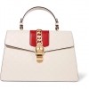 GUCCI Sylvie chain-embellished embossed leather tote £1,770