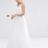 ASOS BRIDAL Embroidered Cami Mesh Maxi Dress £150.00