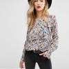 Mango Ditsy Floral Ruffle Blouse $55.00