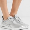 NIKE Air Max Thea metallic leather sneakers $115