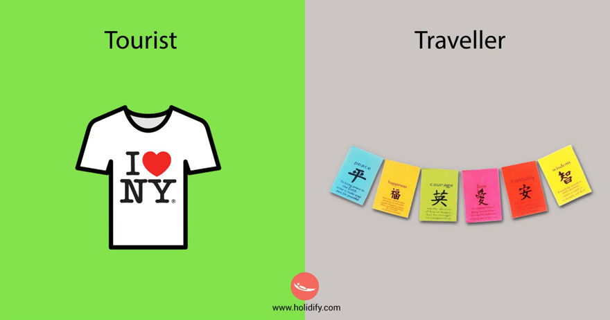 12 razloga zašto je bolje biti putnik / turist