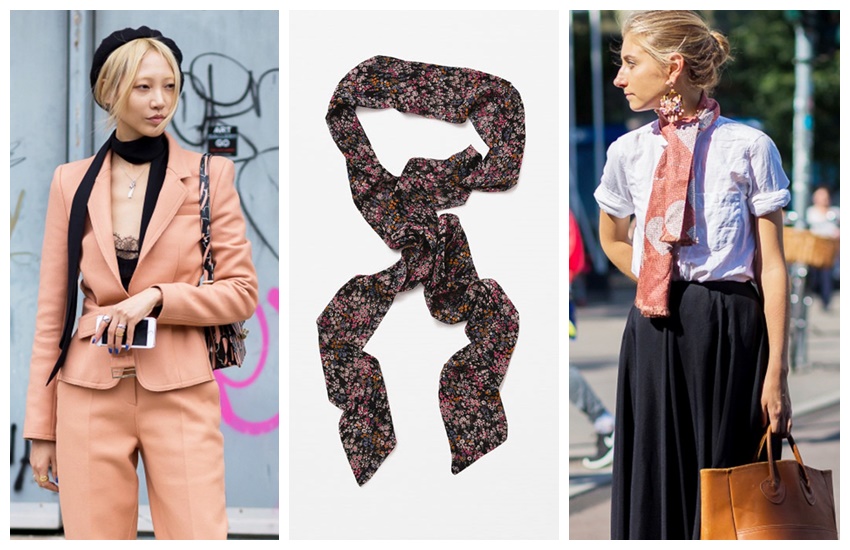 Style Du Monde // Zara Mini Scarf