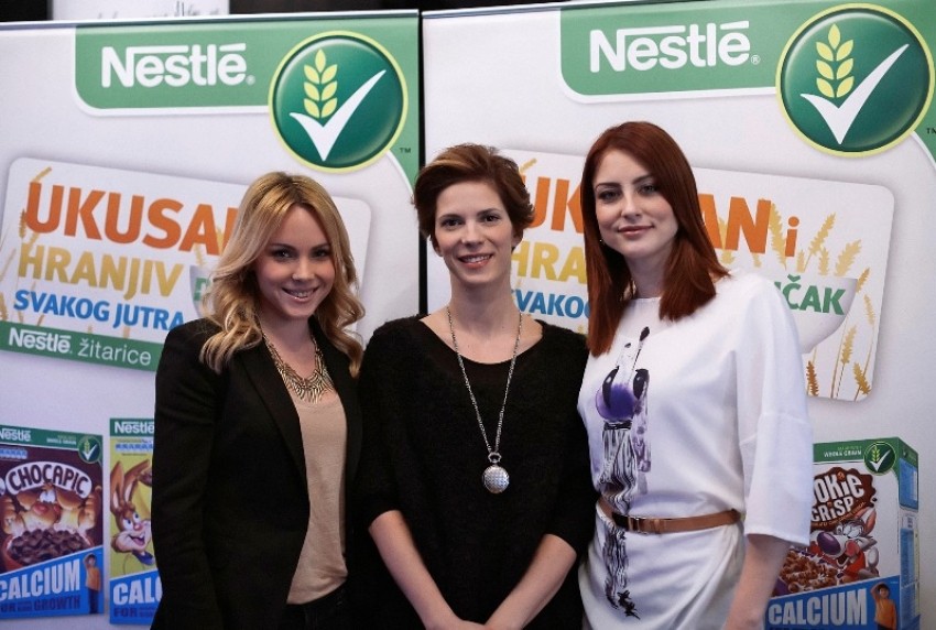 Mirna Valentić, Bojana Gregorić-Vejzović i Antonija Stupar-Jurkin