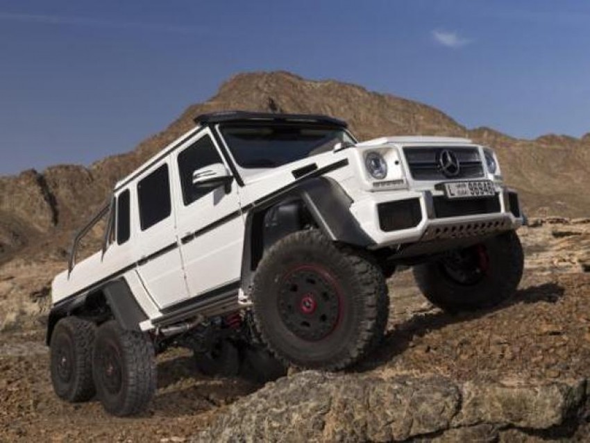 Mercedes-Benz G63 AMG 6x6.