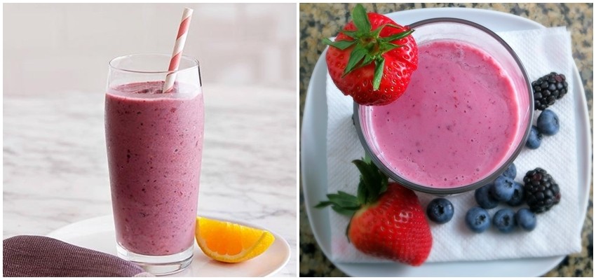 7 dana, 7 zdravih doručaka: Smoothie od banane i miješanog bobičastog voća