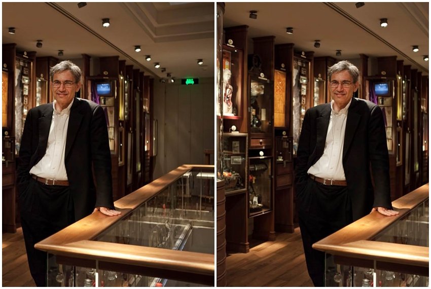 Orhan Pamuk u Muzeju nevinosti