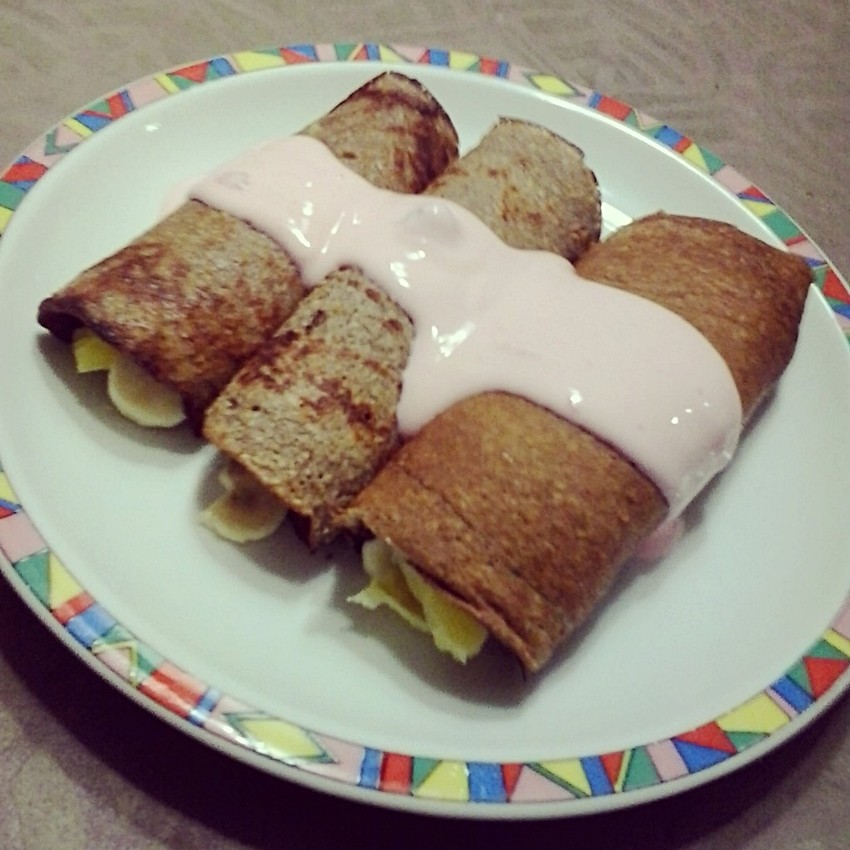 Sexy do ljeta: Francuske palačinke s bananom i jagodama