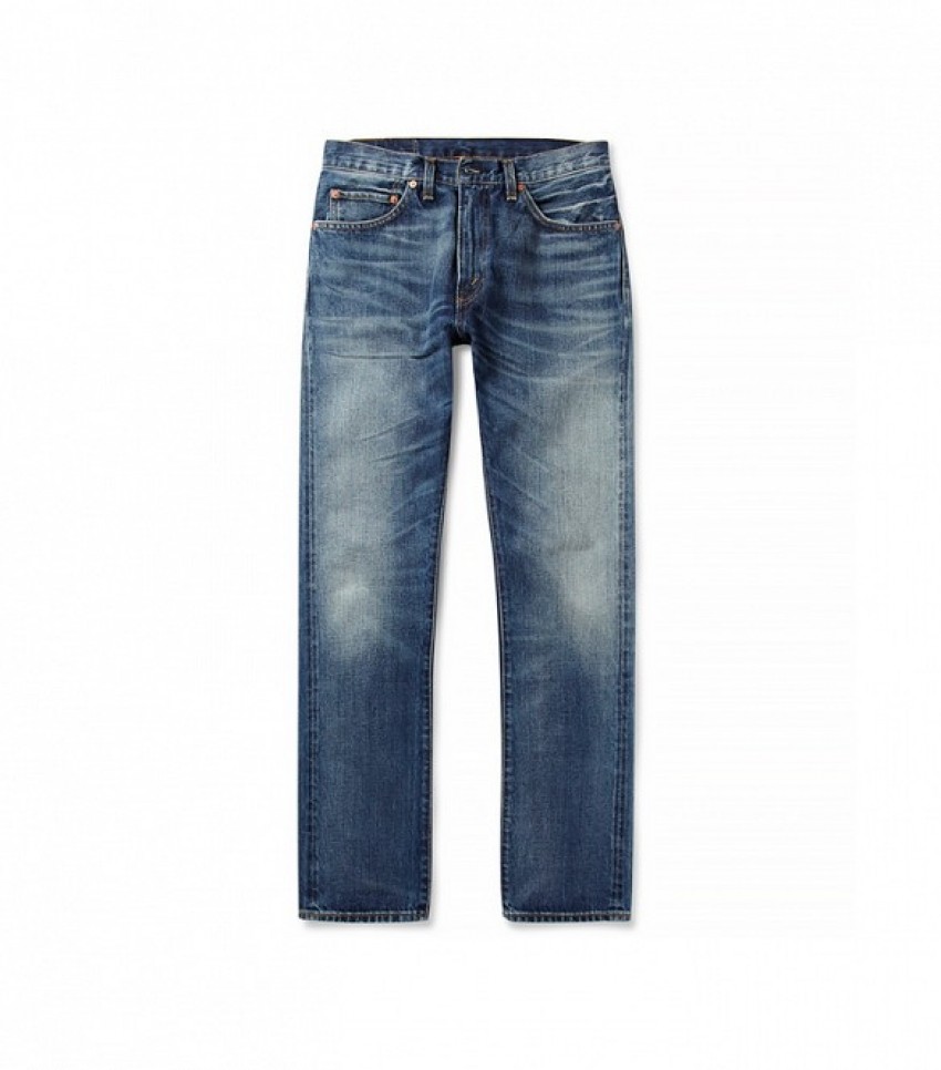 Levi's 1967 505 Regular-Fit Washed Selvedge Jeans