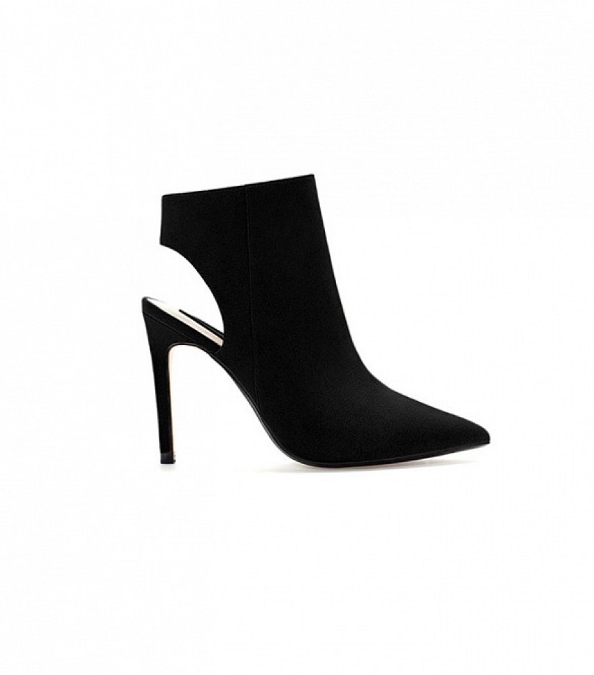 Zara High Heeled Slingback Booties