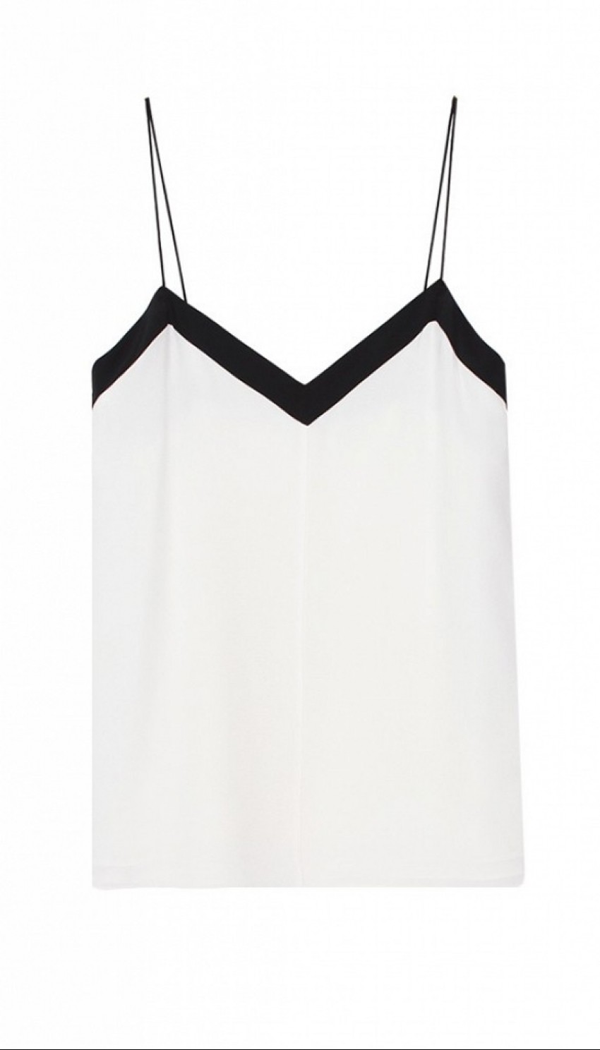 Tibi Silk Color Block Cami ($198)