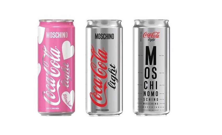 Coca Cola light predstavila neodoljive Moschino limenke