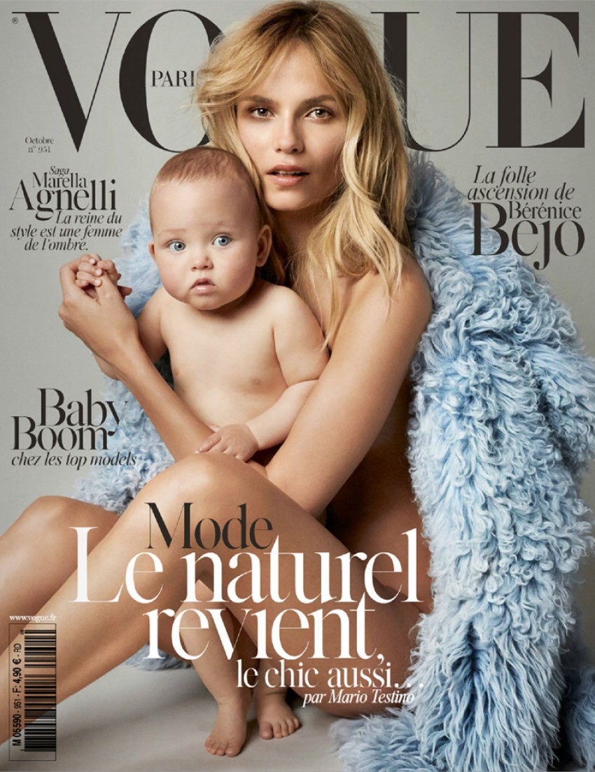 Natasha Poly uz kćer pozirala za Vogue Paris