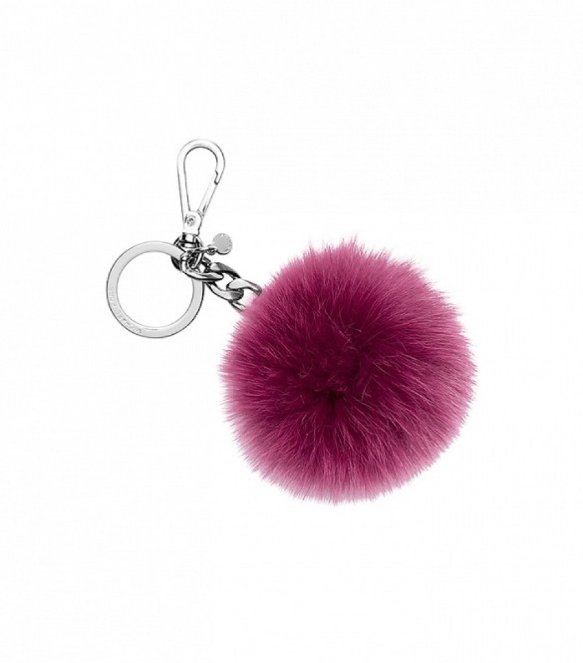 MICHAEL Michael Kors Fur Pom Pom Key Charm