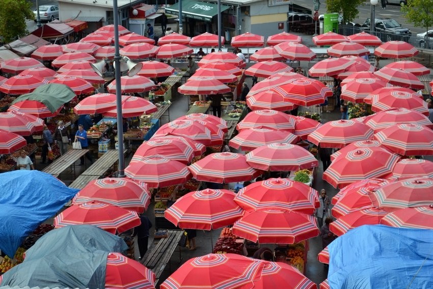 Tržnica na Kvatriću u Zagrebu