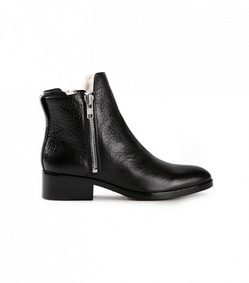3.1 Phillip Lim Alexa Leather &amp; Shearling Ankle Boots