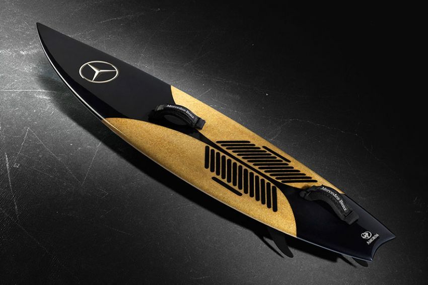 Mercedes-Benz surfboard