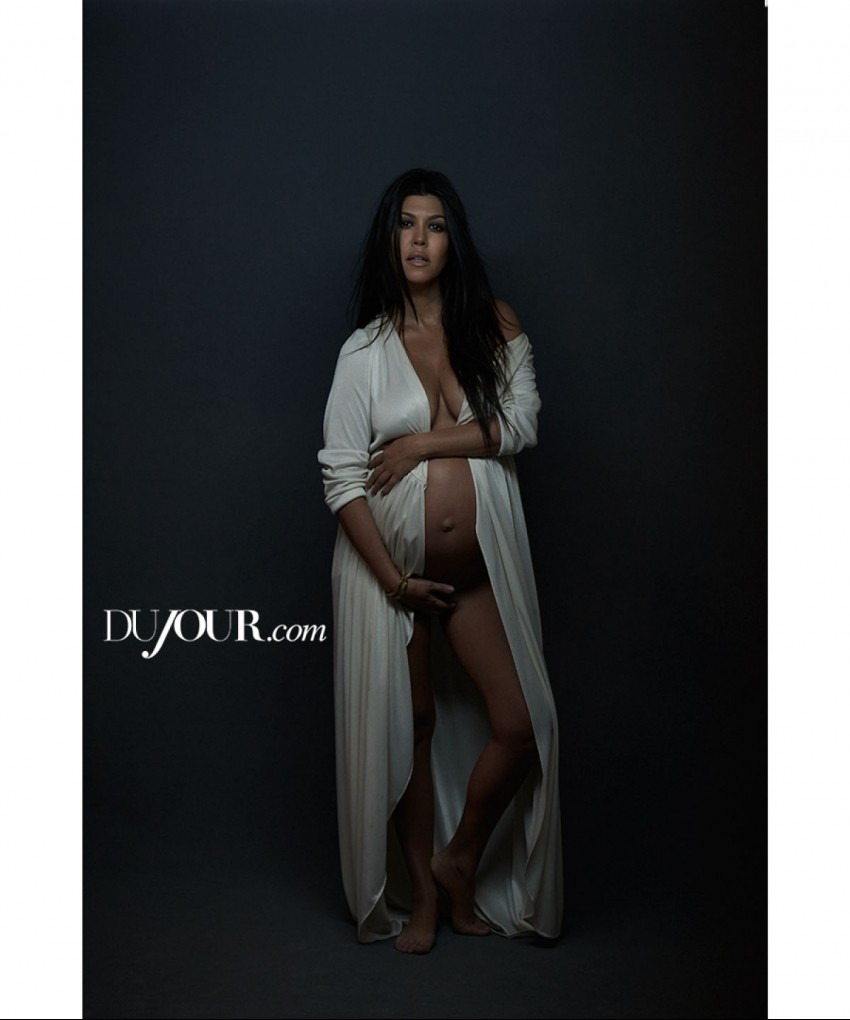 Kourtney Kardashian, DuJour,