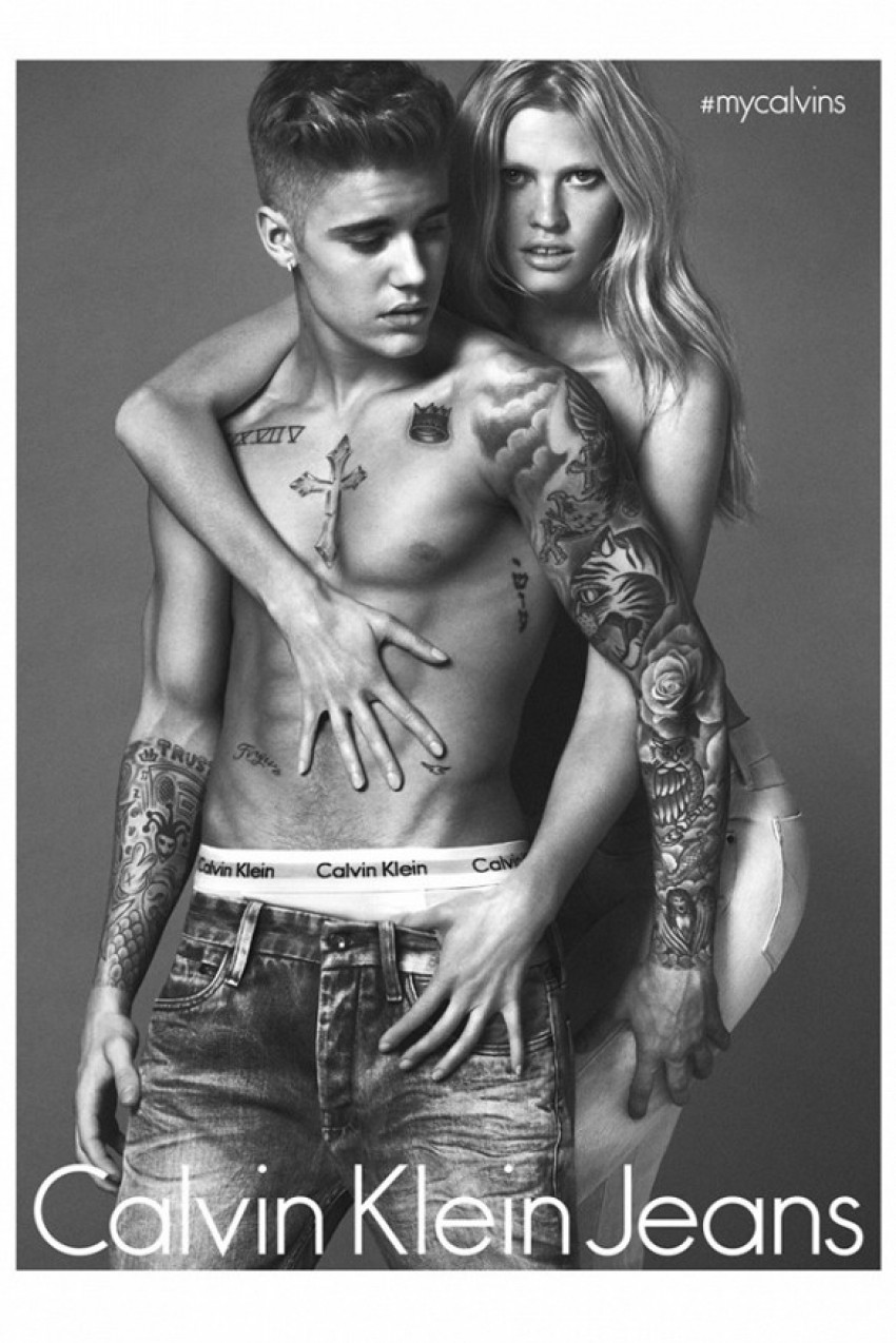 Justin Bieber za Calvin Klein