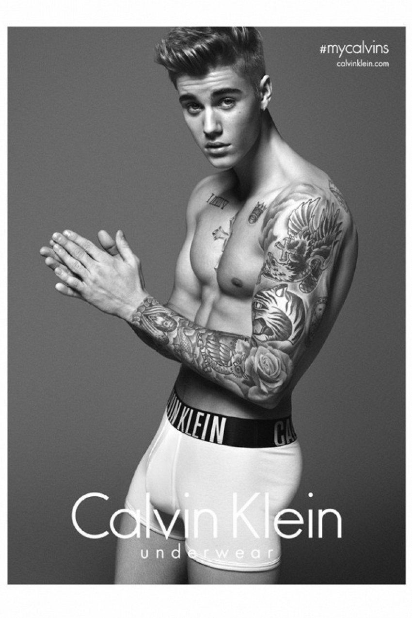 Justin Bieber za Calvin Klein