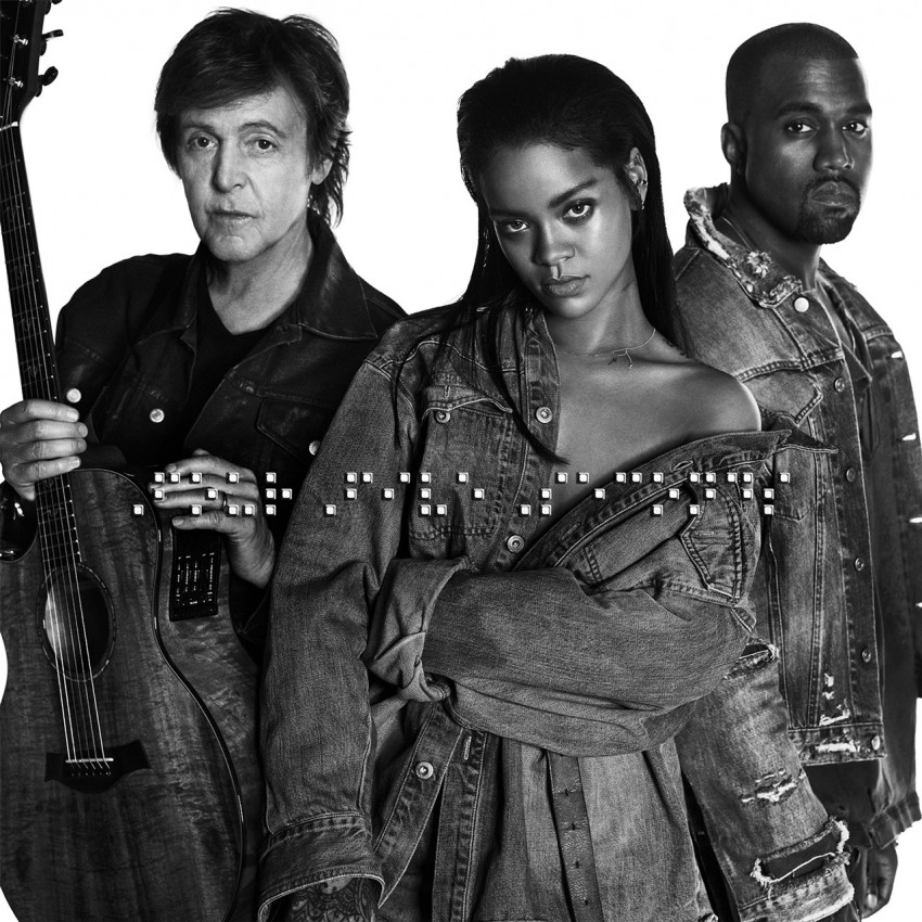 Poslušajte prvu Rihanninu pjesmu s novog albuma &quot;FourFiveSeconds&quot;