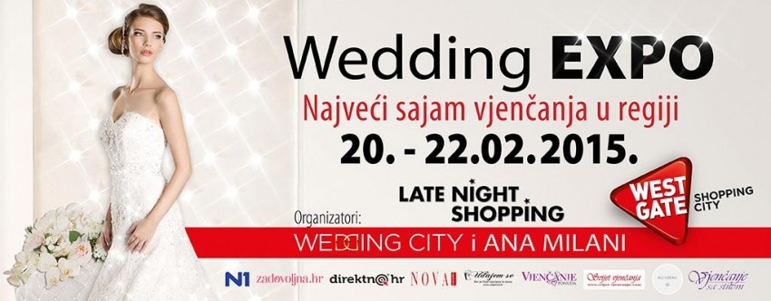 Wedding Expo Sajam vjenčanja 20.02.2015 - 22.02.2015