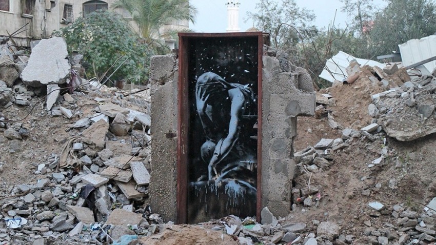 Banksy napravio mini dokumentarac u Gazi i tri nova street arta
