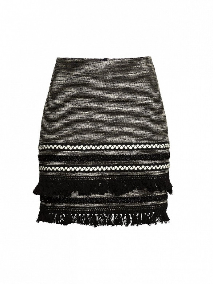 H&M Skirt With Fringe