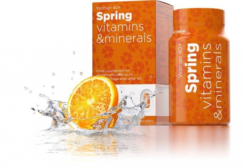 Spring vitamins &amp; minerals