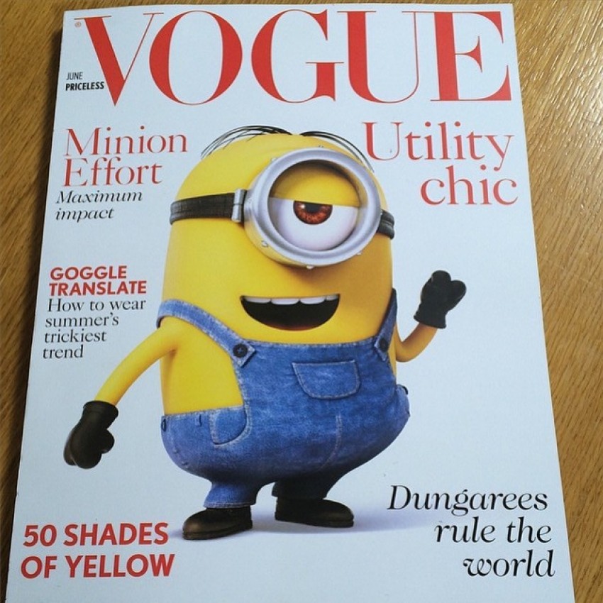 Minionsi na naslovnici britanskog Voguea?!