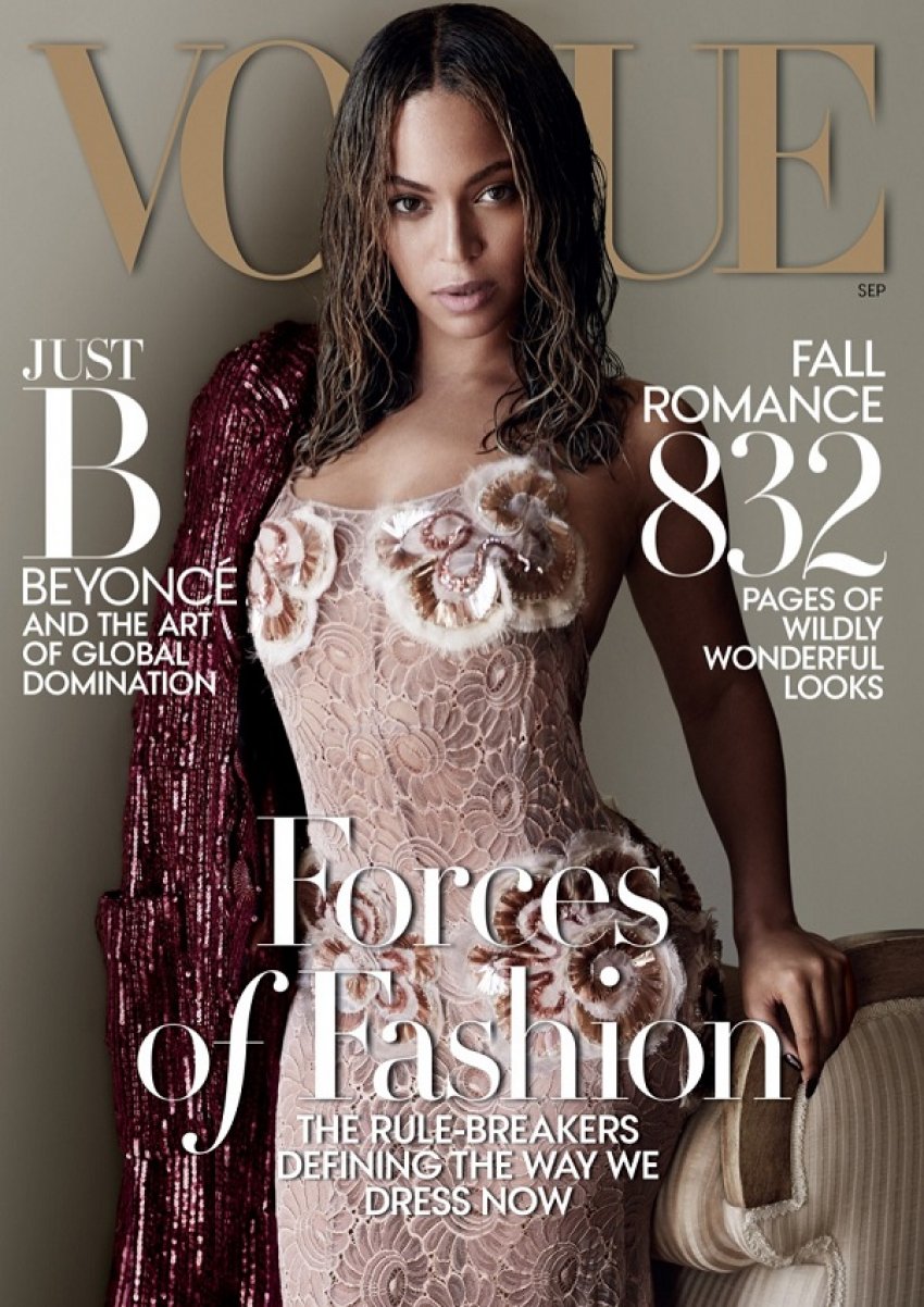 Beyonce na naslovnici rujanskog Voguea