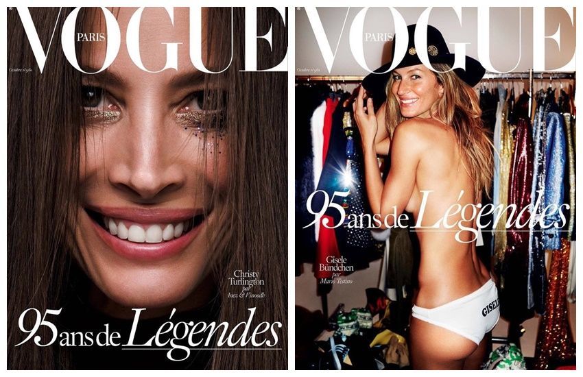 Christy Turlington / Gisele Bundchen