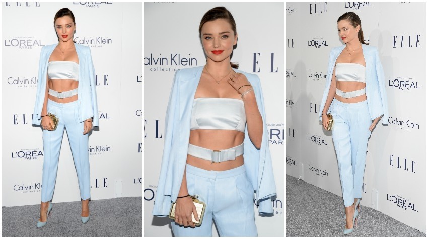 Miranda Kerr u CK odijelu zapalila Elle Women Event