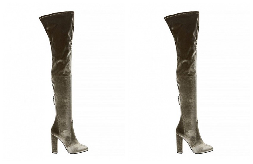 Aquazzura Velvet Over-the-Knee Boots ($995)