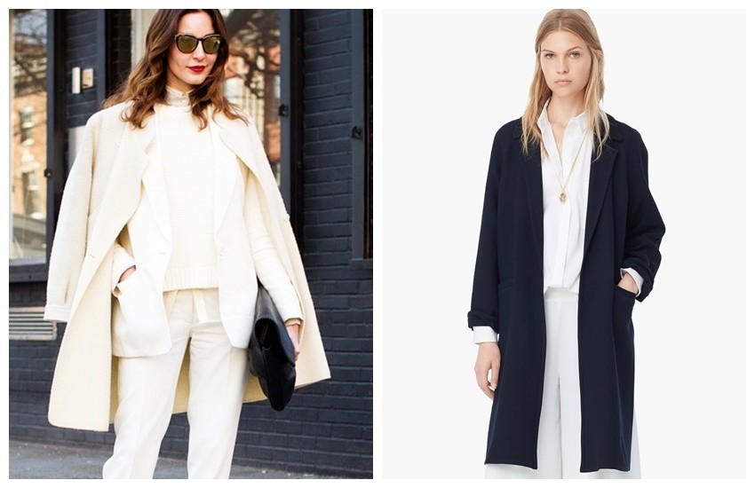 Candice Lake / Mango Wool-Blend Overcoat ($170)