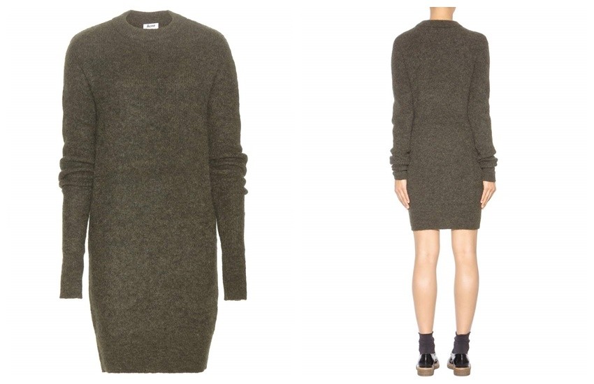 Acne Studios Visa Mohair-Blend Sweaterdress ($473)
