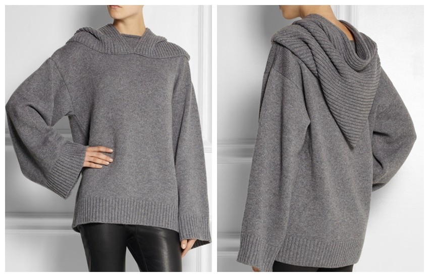 DOLCE &amp; GABBANA Hooded cashmere sweater $1,587