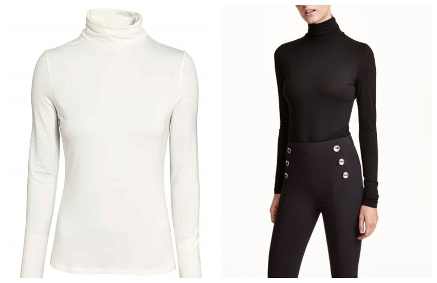 H&amp;M Polo-neck top