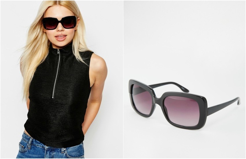 Monki Tinted Lense Square Sunglasses $16.50