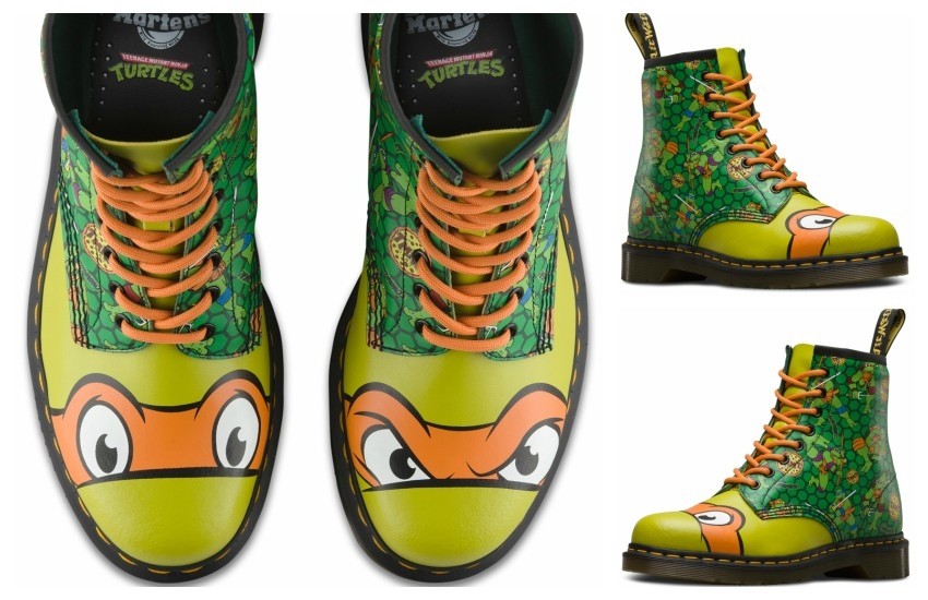 Dr. Martens x Teenage Mutant Ninja Turtles (Michaelangelo)